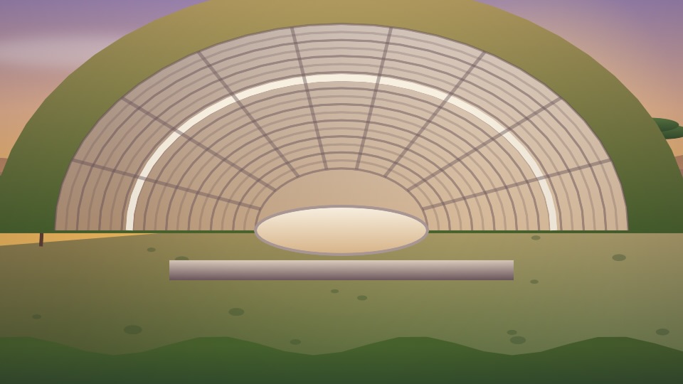Epidaurus Ancient Theatre as drawn in Wander Veil