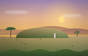 Marathon Archaeological Site scene